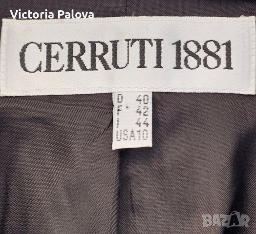 LUXURY бранд CERRUTI1881 vintage дамско сако , снимка 4 - Сака - 43829697