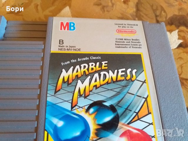 Marble Madness - Nintendo NES, снимка 2 - Игри за Nintendo - 32805949