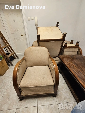 Продавам стари мебели, снимка 8 - Дивани и мека мебел - 53273530