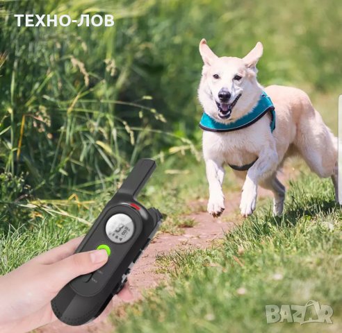 ЕЛЕКТРОНЕН НАШИЙНИК ЗА КУЧЕ КАИШКА С ТОК ВИБРАЦИЯ ЗАПИСВА ВАШИЯ ГЛАС, снимка 7 - За кучета - 32722847