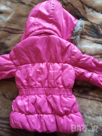 Цикламено зимно яке HM, снимка 1 - Бебешки якета и елеци - 28781426