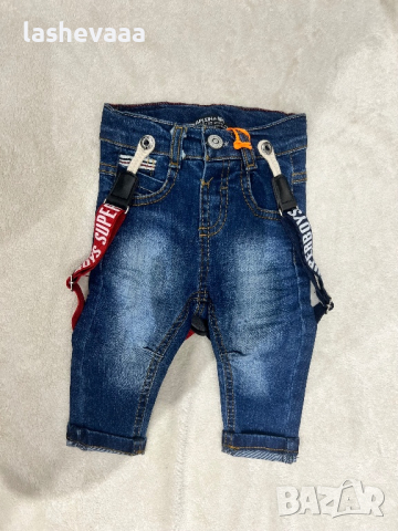 Бебешки дънки 💙 ПОСЛЕДНИ, снимка 5 - Бебешки дънки - 44898901