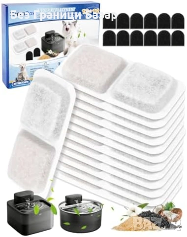 Нови Oneisall филтри за котешки фонтан 2.2L PW13 PW14 12+12 комплект