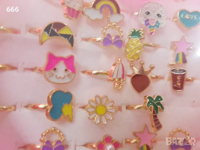 Детски пръстени, снимка 6 - Пръстени - 40694746