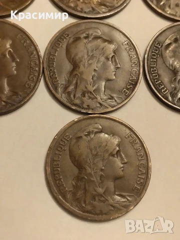 10 Сантима 1898-1917 г., снимка 2 - Нумизматика и бонистика - 51143738