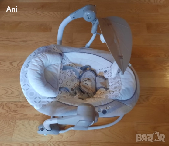 Електрическа бебешка люлка-шезлонг Ingenuity, снимка 3 - Детски люлки - 52374113