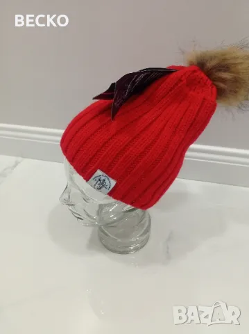 Дамска вълнена шапка, снимка 9 - Шапки - 47883874