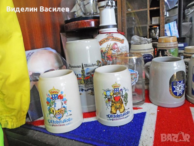 Колекция от немски халби за бира, снимка 7 - Колекции - 36687681