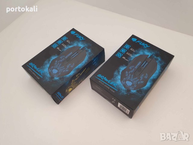 Геймърска мишка FURY BRAWLER, снимка 4 - Клавиатури и мишки - 43224956