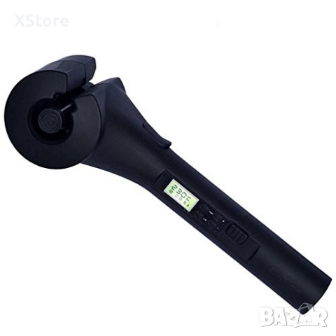 Високотехнологична керамична преса за къдрене на коса с LED дисплей - черна!, снимка 4 - Преси за коса - 52595132