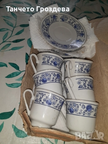 сервиз за кафе, снимка 3 - Чаши - 52242994