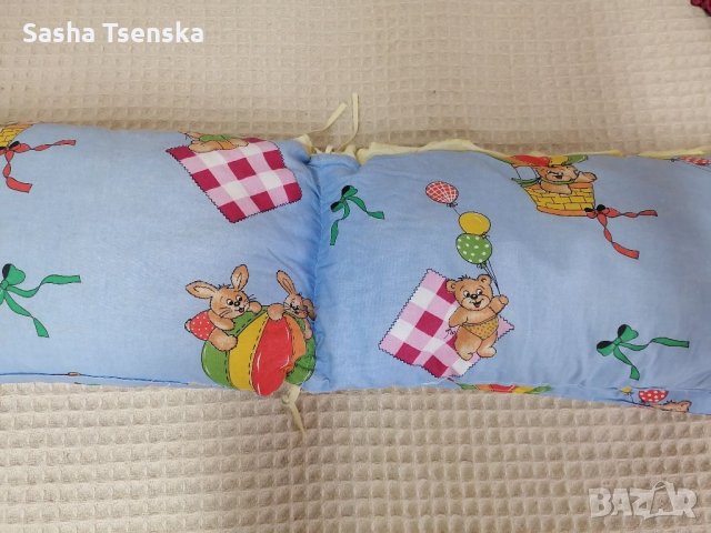 Бебешко корито и обиколник за кошара, снимка 4 - Прибори, съдове, шишета и биберони - 34837943