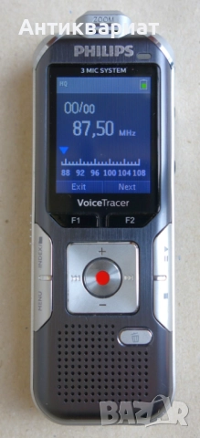 Дигитален рекордер, диктофон с 3 микрофона Philips Voice Tracer DVT 6010 / 8GB / FM радио, снимка 10 - Други - 52043945