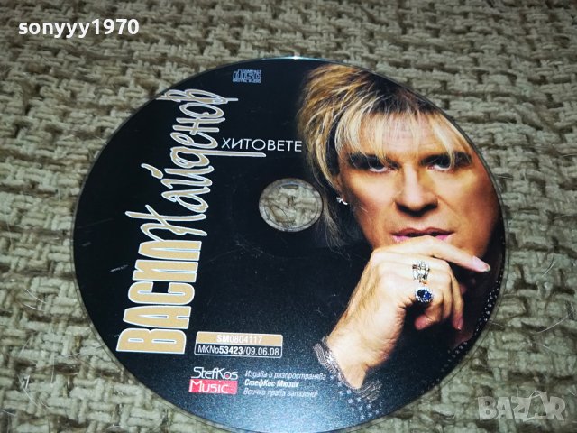 *ВАСИЛ НАЙДЕНОВ-ХИТОВЕ НОВ ДИСК 0612230826, снимка 4 - CD дискове - 43292443