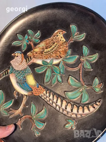 декоративна керамична чиния за стена     1/4, снимка 12 - Декорация за дома - 47632800