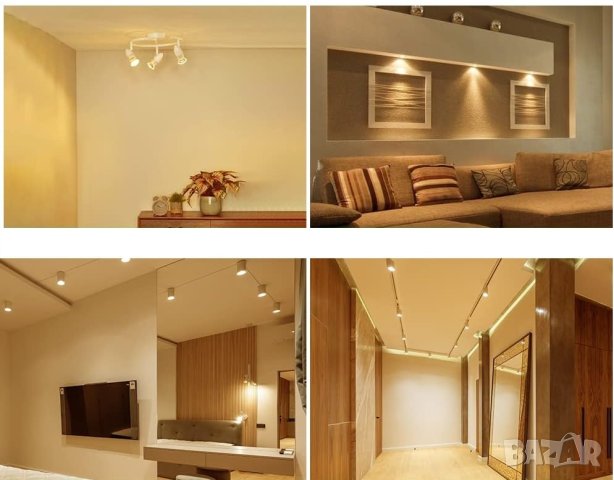 Комплект LED лунички  4W GU10, снимка 5 - Други стоки за дома - 43390919