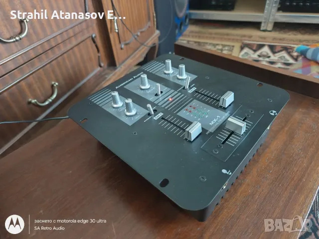 American Audio MX-1 Mixer , снимка 2 - Ресийвъри, усилватели, смесителни пултове - 47923795