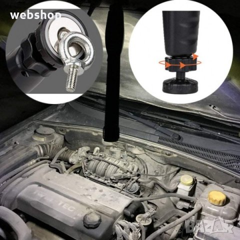  LED РАБОТНА ЛАМПА С МАГНИТ Лед прожектор  фенер 37 см, снимка 11 - Други инструменти - 35441897