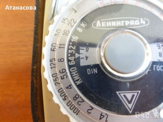 Фотографски светломер "Ленинград 4", снимка 6 - Чанти, стативи, аксесоари - 43808275
