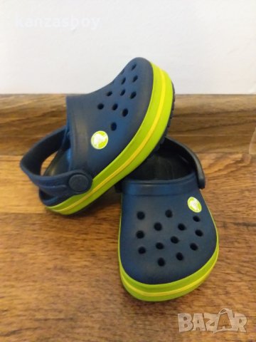 CROCS Crocband Clog - страхотни детски сандалки КАТО НОВИ, снимка 3 - Детски сандали и чехли - 32713641