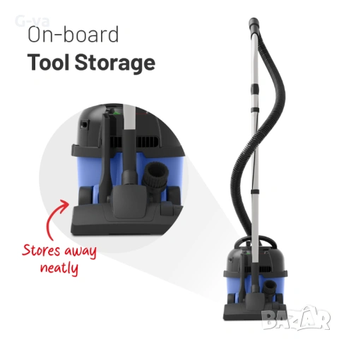ТОП Марка Прахосмукачка Henry Compact, С торба, 620 W, Капацитет 6л, снимка 4 - Прахосмукачки - 53224052