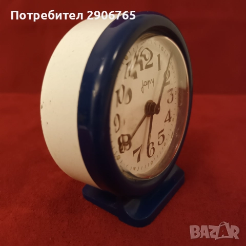 Часовник мини будилник JAPY Германия работещ, снимка 4 - Антикварни и старинни предмети - 52665190