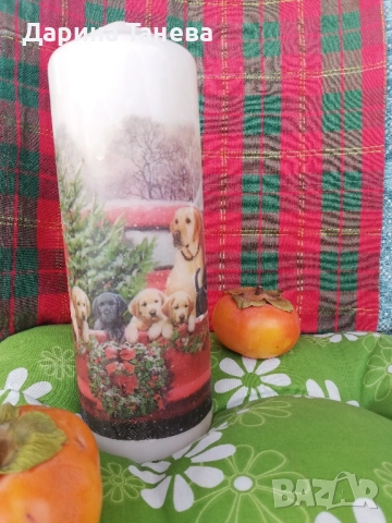 Коледни свещи, снимка 10 - Коледни подаръци - 52445216
