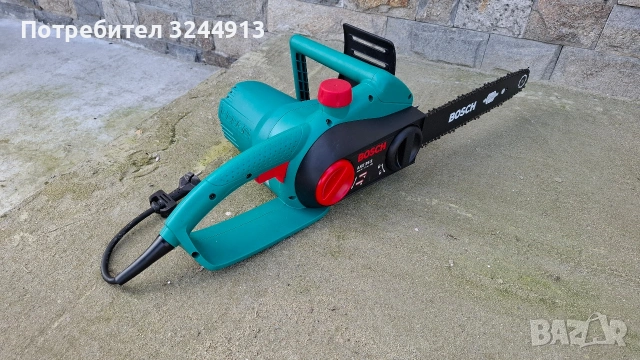 Електрически верижен трион BOSCH AKE 35S , снимка 7 - Градинска техника - 53475893