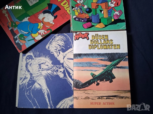 Лот Стари Комикси Lupo Extra Donald Duck Fix & Foxi Extra, снимка 6 - Колекции - 53388473