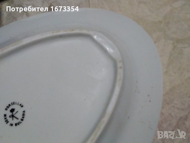 Порцеланови плата, снимка 11 - Прибори за хранене, готвене и сервиране - 37800749