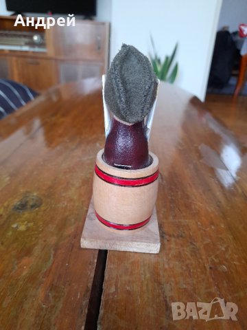 Стара дървена майтапчийска фигурка сувенир, снимка 5 - Други ценни предмети - 39511312