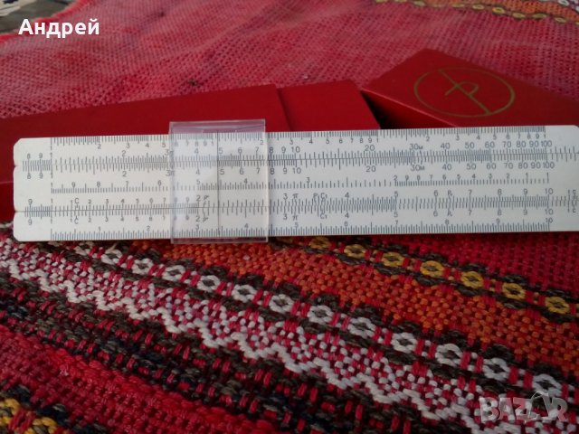 Стара логаритмична линия #3, снимка 3 - Антикварни и старинни предмети - 27344714