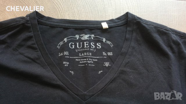 GUESS MENS T-Shirt Размер M мъжка тениска 4-60, снимка 5 - Тениски - 44016524