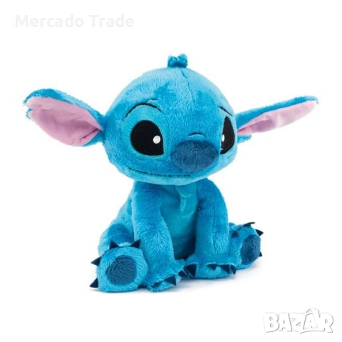 Плюшена играчка Stitch, За деца, 25см, Син, снимка 2 - Плюшени играчки - 51620693