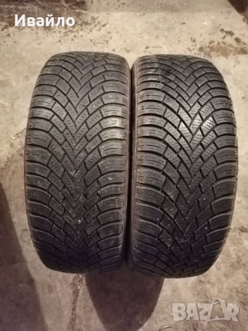 Продавам 2 броя зимни гуми 205.55.16 на 1 сезон дот 2021 Nexen 