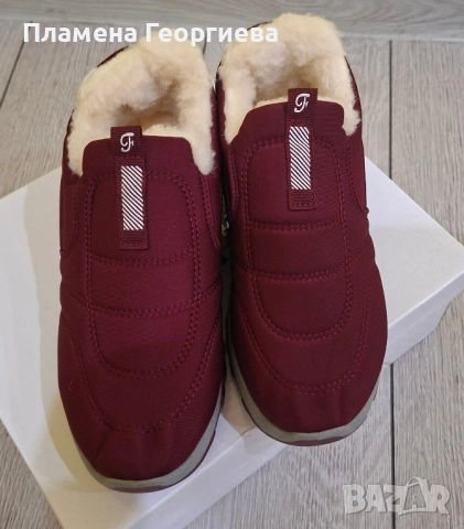 Дамски зимни обувки, снимка 4 - Дамски боти - 52172343
