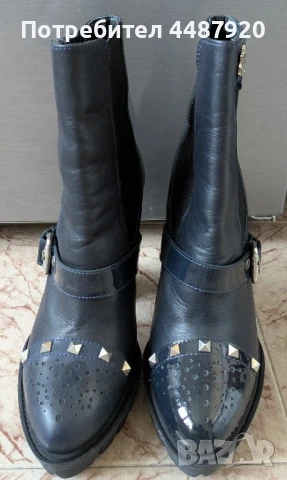 Елегантни дамски боти с висок ток Daris, снимка 6 - Дамски боти - 50587333