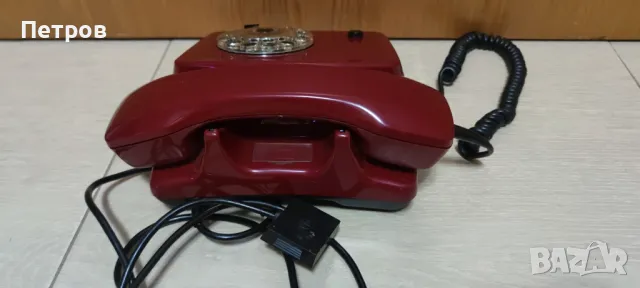 Стар телефон , снимка 2 - Антикварни и старинни предмети - 48838673