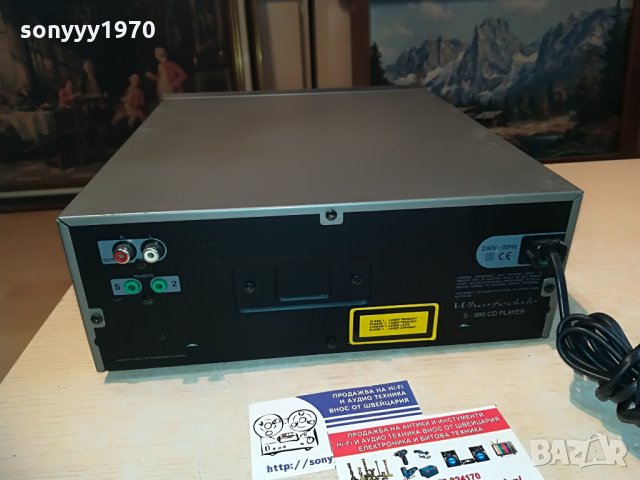 wharfedale s-990 cd pleyer 6+1 disc-uk-внос англия, снимка 17 - Декове - 28692641