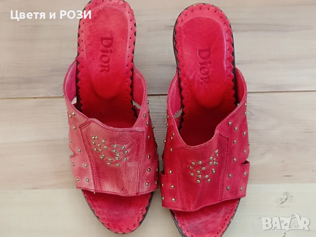 Dior чехли N 37, снимка 5 - Чехли - 50946327