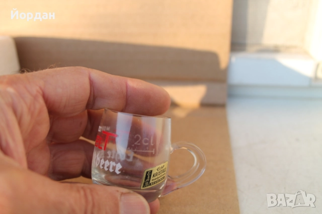 Комплект Немски кристални чаши , снимка 4 - Сервизи - 52335479