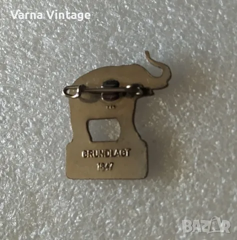 Значка слонче Calsberg. Grundlagt 1847, снимка 3 - Колекции - 48596215