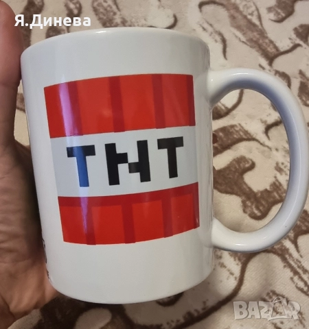 Порциланова чаша Minecraft , снимка 2 - Чаши - 52951399