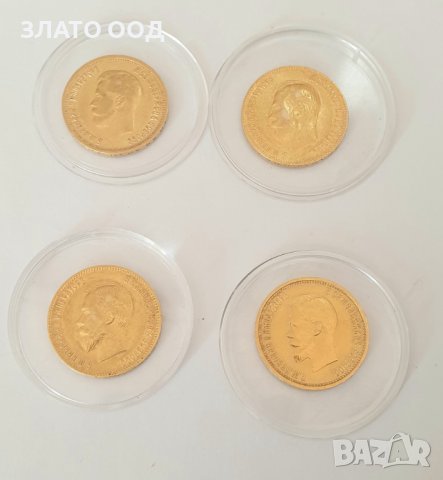 Златни монети 10 рубли Николай II (А.Г.), снимка 7 - Други - 40680461