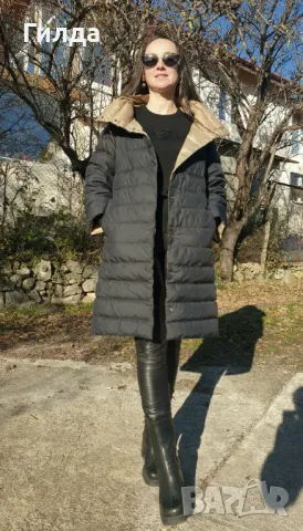 Max Mara пухено двулицево яке размер 36 S налично, снимка 11 - Якета - 48672562