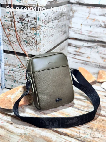 Lacoste Мъжка Чанта Лакост - 3 Налични Цвята Код A631, снимка 3 - Чанти - 50588437