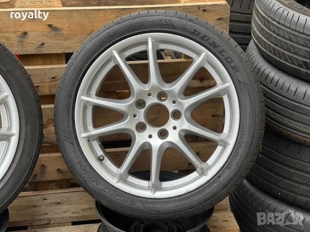 5х112 17 Лети Джанти Mercedes VW Фолксваген Seat Skoda Мерцедес ЕТ 49 J 7, снимка 5 - Аксесоари и консумативи - 52194455