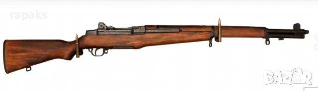 Военна М1 Gаrand пушка, не карабина, Реплика, снимка 3 - Антикварни и старинни предмети - 49225199