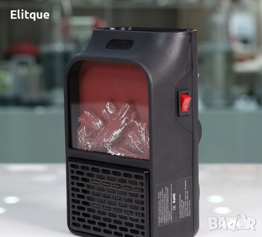 Мини печка с камина ефект, снимка 10 - Отоплителни печки - 52787558