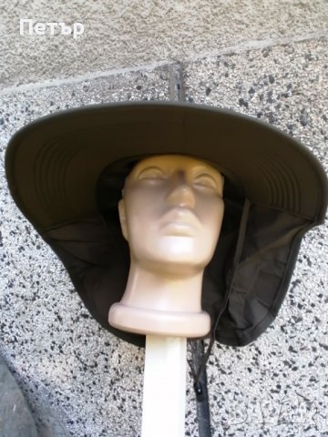 Продавам нова лятна бързосъхнеща лека шапка с много голяма козирка и покривало за врата , снимка 6 - Шапки - 37508065